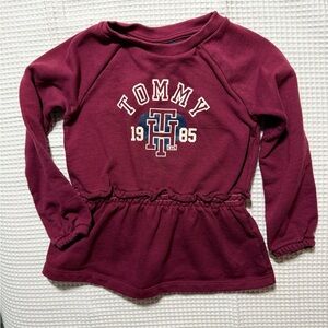 Tommy Hilfiger Kids Burgundy Sweatshirt